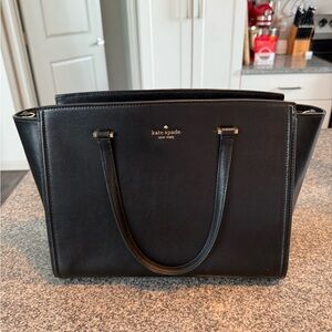 Kate Spade Black Leather Handbag